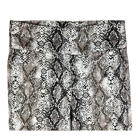 Lior Paris Joy Pants Women's 6 Pull-on Brown Snake Print Legging Skinny Jeans - Picture 4 of 12